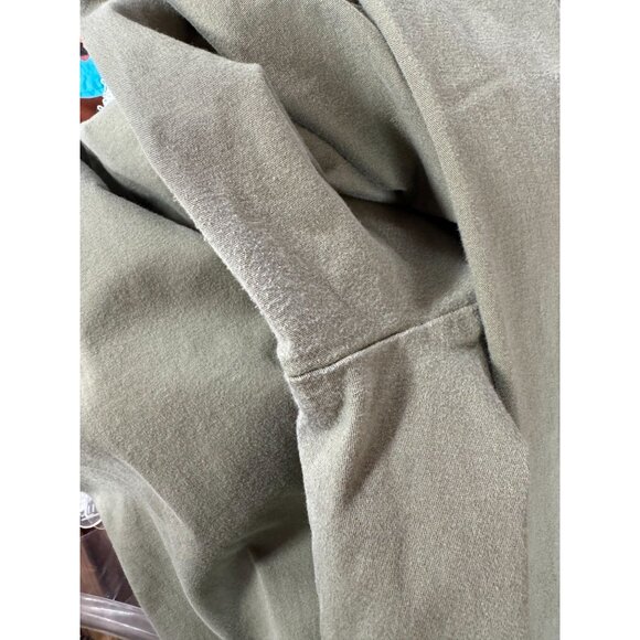 Rafaella Woman Olive Green Cotton/Spandex Pants 20W Elastic Waist - Picture 10 of 16